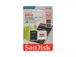 SanDisk Ultra 64GB MicroSDXC 120mbs