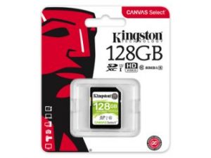 Kingston SDXC 128GB Canvas Select