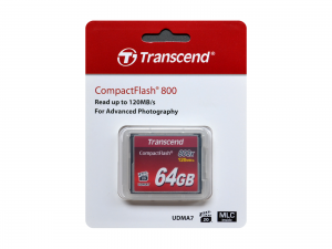 Transcend 64GB CompactFlash 800x