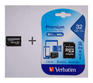 Adapter Memory Stick Pro Duo en 32GB Verbatim microSDHC