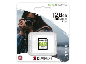 Kingston SDXC 128GB Canvas Select Plus