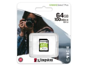 Kingston SDXC 64GB Canvas Select Plus