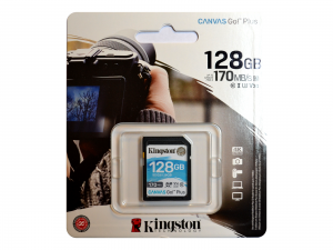 Kingston SDXC 128GB Canvas Go! Plus