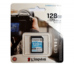 Kingston SDXC 128GB Canvas Go! Plus