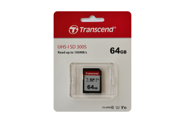 Transcend SDXC 64GB 300S