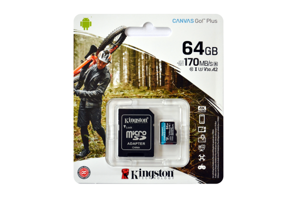 Kingston Canvas Go! Plus MicroSDXC 64GB