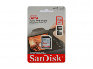 Sandisk Ultra 64GB SDXC 120mb/s