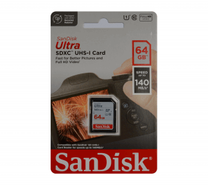 Sandisk Ultra 64GB SDXC 140mb/s