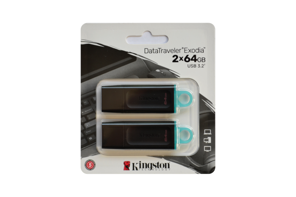 Kingston 64GB DataTraveler Exodia Duo Pack