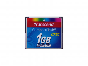 Transcend 1GB CompactFlash Industrial CF80
