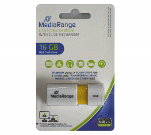 MediaRange 16GB USB 2.0 slide
