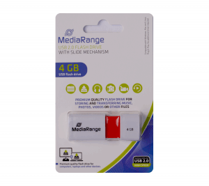 MediaRange 4GB USB 2.0 slide